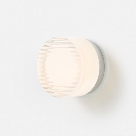 Modern Round LED Wall Light – Sleek Frosted Glass Design for Soft Ambience