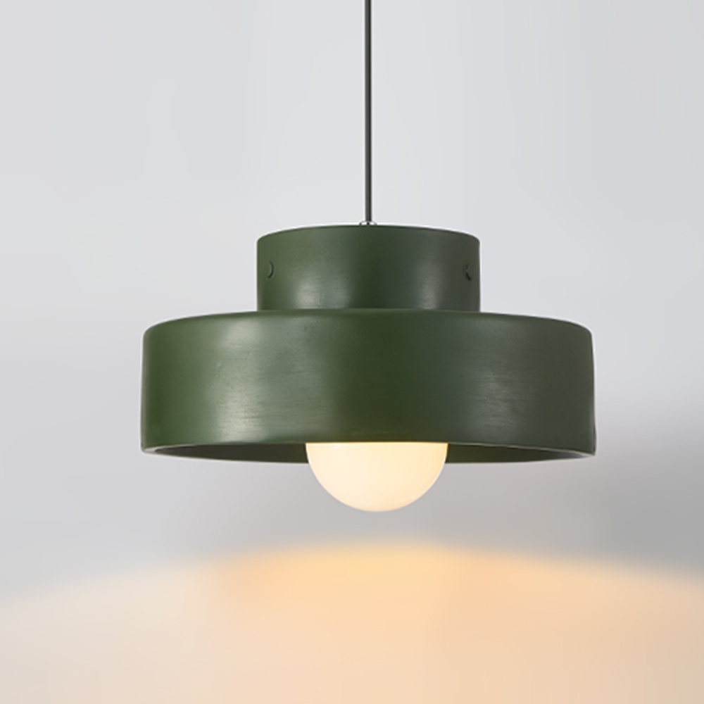 Bray Modern Resin Pendant Light – Sleek Design with Bold Colours