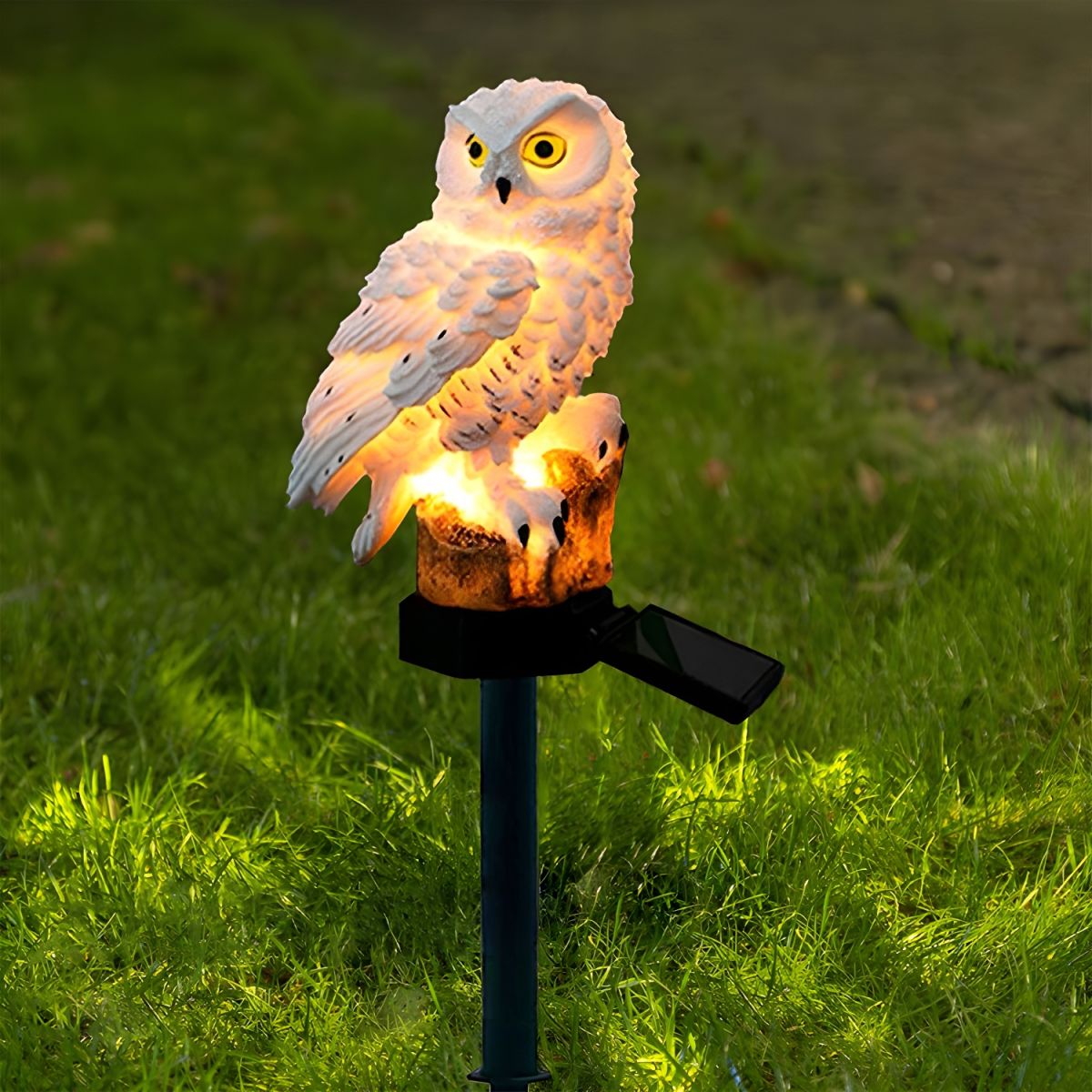 Solar Owl Lamp – Add Enchantment and Warmth to Your Garden