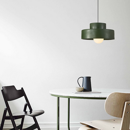 Bray Modern Resin Pendant Light – Sleek Design with Bold Colours