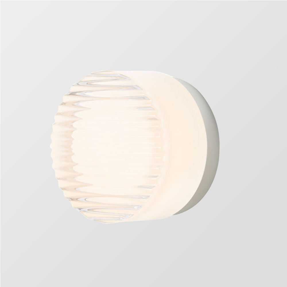 Modern Round LED Wall Light – Sleek Frosted Glass Design for Soft Ambience