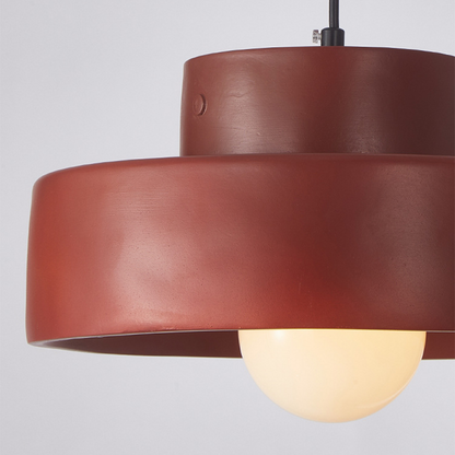 Bray Modern Resin Pendant Light – Sleek Design with Bold Colours