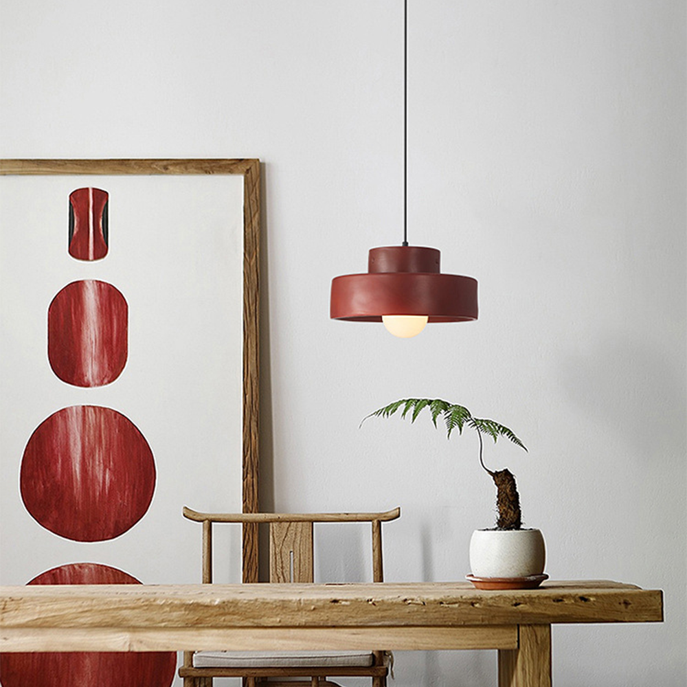 Bray Modern Resin Pendant Light – Sleek Design with Bold Colours