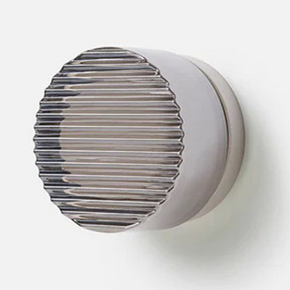 Modern Round LED Wall Light – Sleek Frosted Glass Design for Soft Ambience