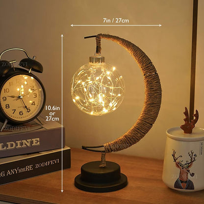 Enchanted Lunar Lamp – Soft LED Moonlight for a Dreamy Ambience