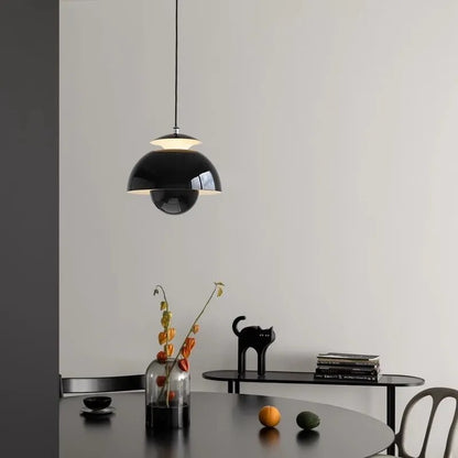 Nordic Modern LED Pendant Light – Elegant Floral-Inspired Scandinavian Design