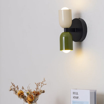 Modern Adjustable Wall Light – Stylish Dual-Bulb Metal Sconce