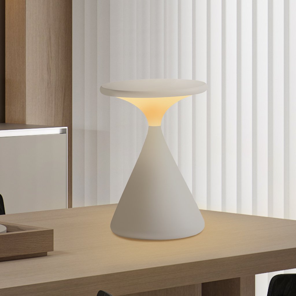 SableLume LED Hourglass Lamp – Elegant, Wireless & Dimmable Lighting