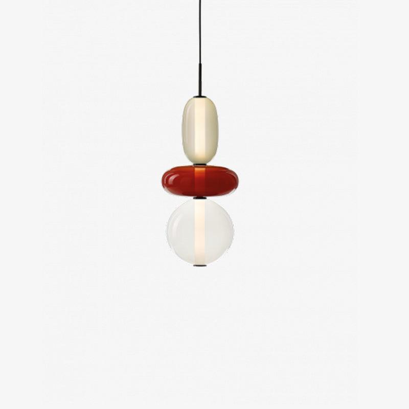 Kandiertes Glas Pendant Light – Vibrant LED Glass Fixture for a Stylish Interior