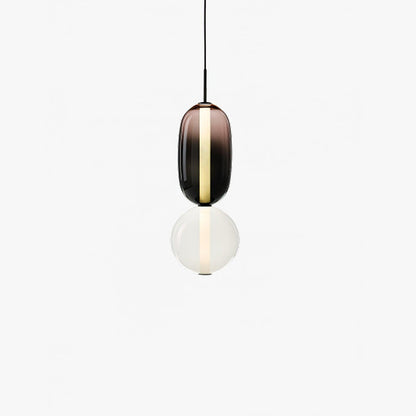 Kandiertes Glas Pendant Light – Vibrant LED Glass Fixture for a Stylish Interior