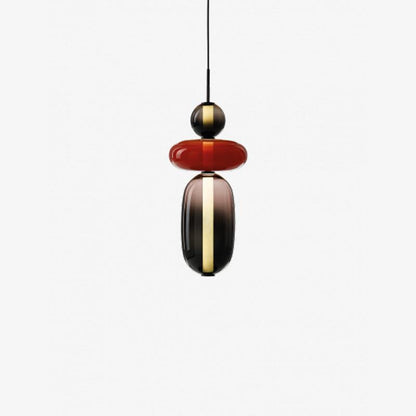 Kandiertes Glas Pendant Light – Vibrant LED Glass Fixture for a Stylish Interior