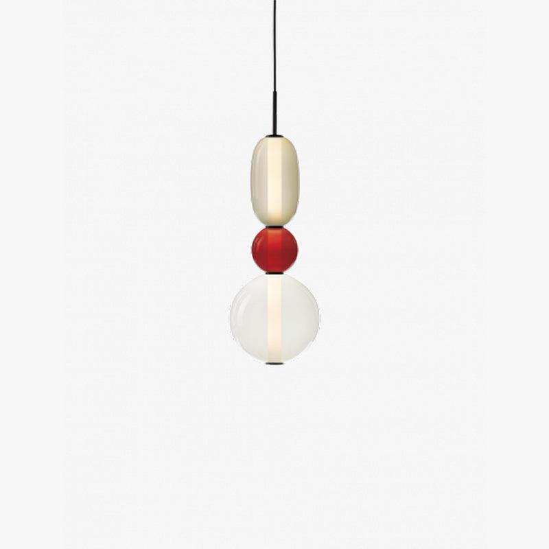 Kandiertes Glas Pendant Light – Vibrant LED Glass Fixture for a Stylish Interior