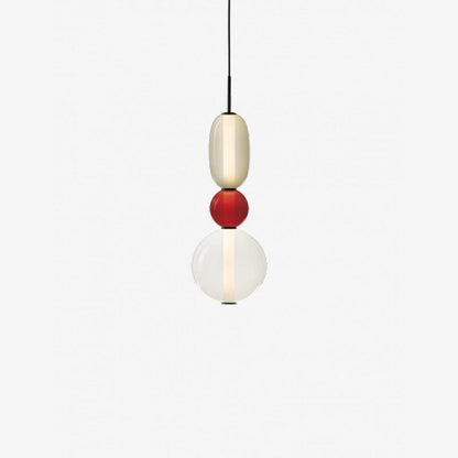 Kandiertes Glas Pendant Light – Vibrant LED Glass Fixture for a Stylish Interior