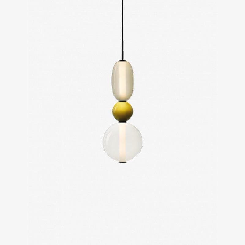 Kandiertes Glas Pendant Light – Vibrant LED Glass Fixture for a Stylish Interior