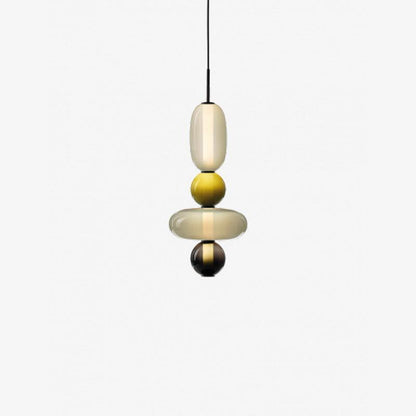 Kandiertes Glas Pendant Light – Vibrant LED Glass Fixture for a Stylish Interior