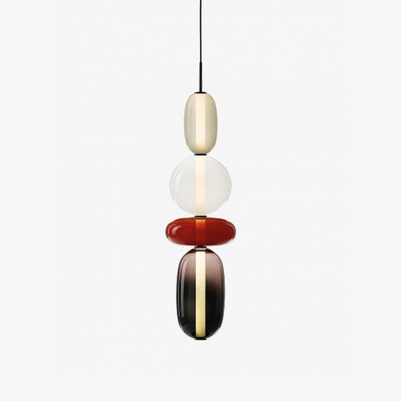 Kandiertes Glas Pendant Light – Vibrant LED Glass Fixture for a Stylish Interior