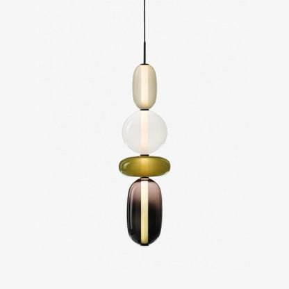 Kandiertes Glas Pendant Light – Vibrant LED Glass Fixture for a Stylish Interior