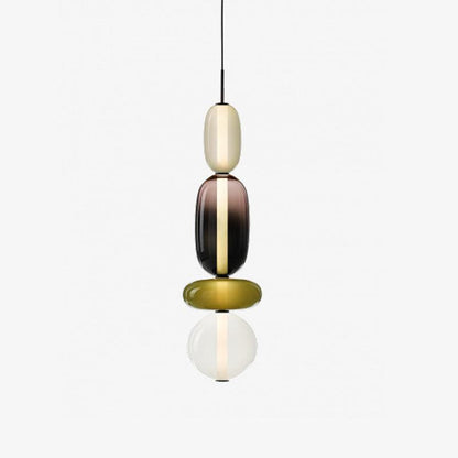 Kandiertes Glas Pendant Light – Vibrant LED Glass Fixture for a Stylish Interior