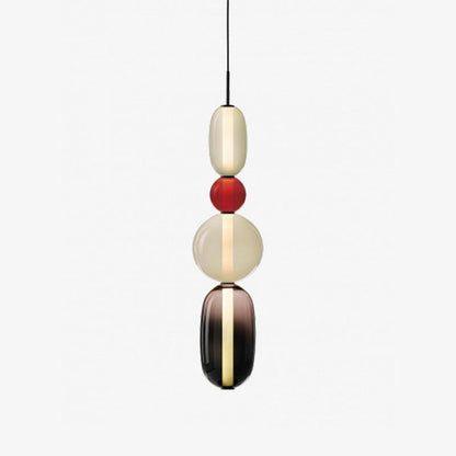 Kandiertes Glas Pendant Light – Vibrant LED Glass Fixture for a Stylish Interior