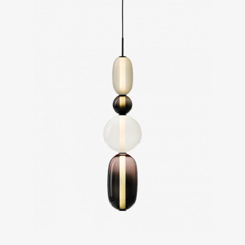 Kandiertes Glas Pendant Light – Vibrant LED Glass Fixture for a Stylish Interior