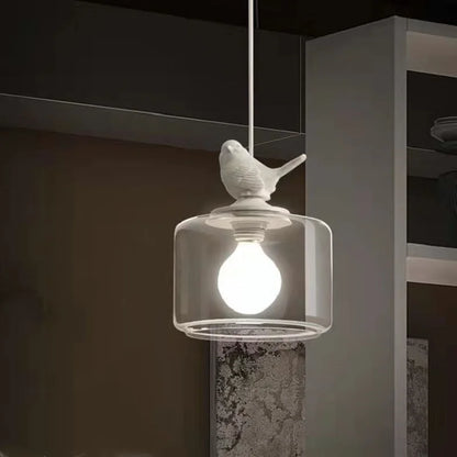 Bird-Inspired Pendant Light – Whimsical Elegance with Warm Illumination