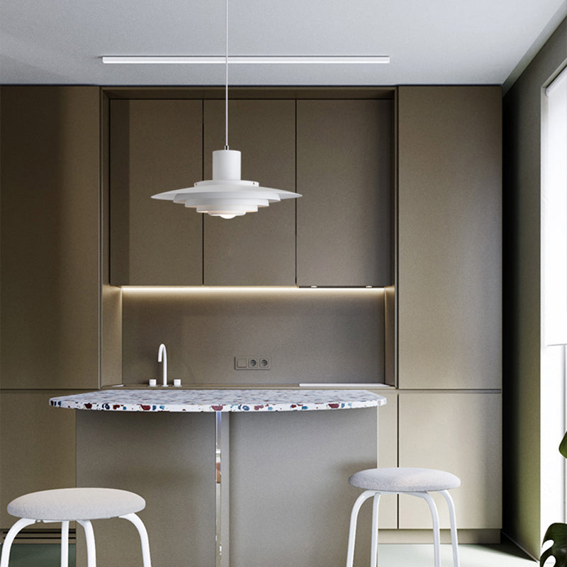 Modern Nordic LED Pendant Light – Sleek Iron & Aluminium Design