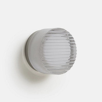 Modern Round LED Wall Light – Sleek Frosted Glass Design for Soft Ambience