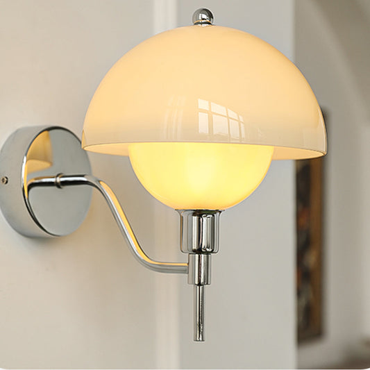 Cream Mushroom Hallway Wall Light – A Touch of Nature-Inspired Elegance