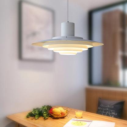 Modern Nordic LED Pendant Light – Sleek Iron & Aluminium Design