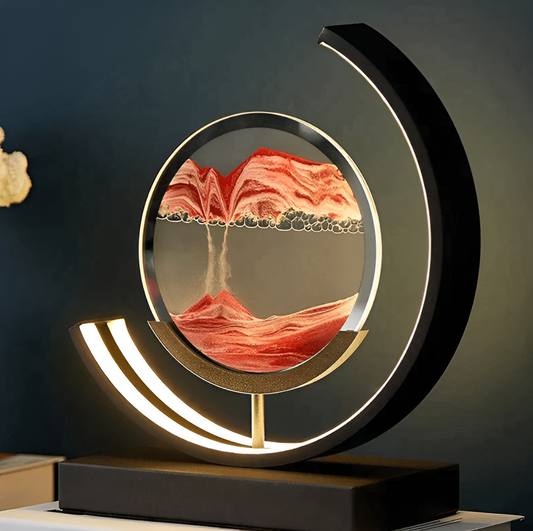 SandLuxe LED Sand Art Lamp – Relaxing, Energy-Efficient & Dimmable