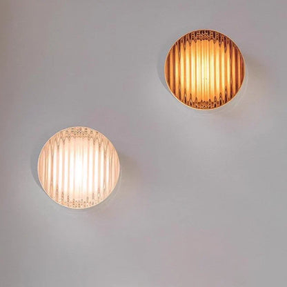 Modern Round LED Wall Light – Sleek Frosted Glass Design for Soft Ambience