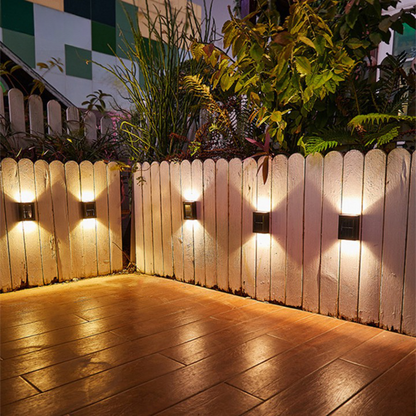 Solar LED Wall Lamps – Modern, Eco-Friendly Outdoor Lighting