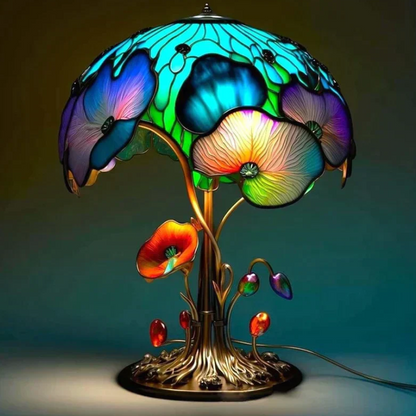 VitraLumi Stained Glass Lamp – Artistic and Soothing Light for Your Home