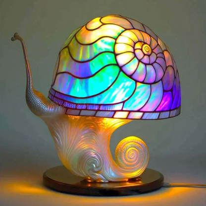 VitraLumi Stained Glass Lamp – Artistic and Soothing Light for Your Home