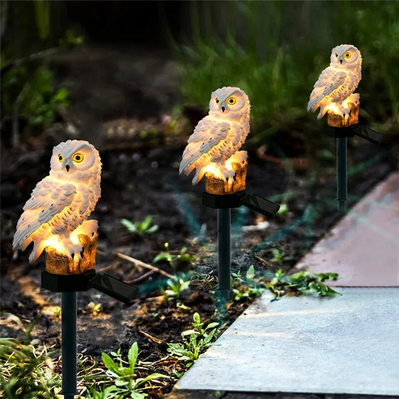 Solar Owl Lamp – Add Enchantment and Warmth to Your Garden