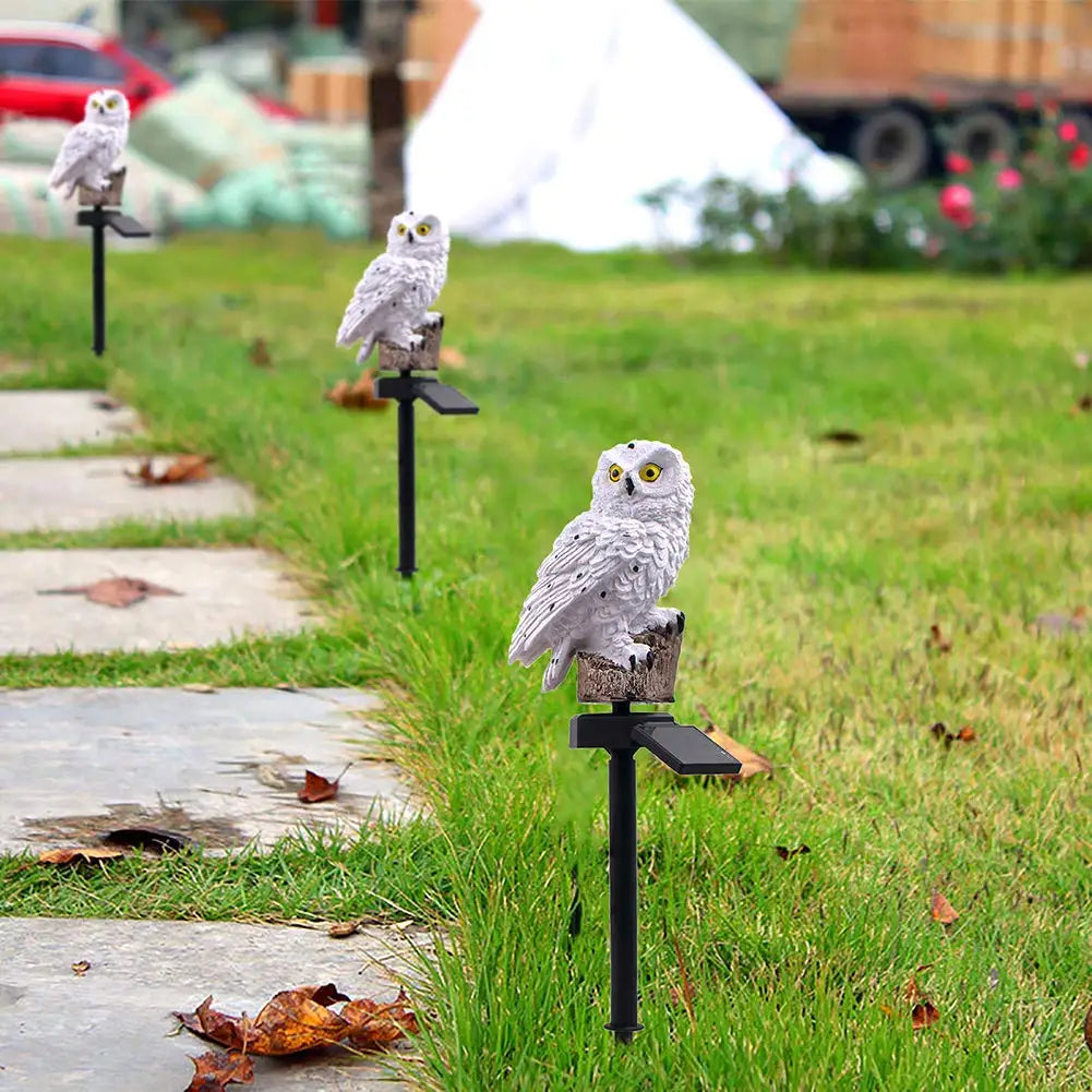 Solar Owl Lamp – Add Enchantment and Warmth to Your Garden