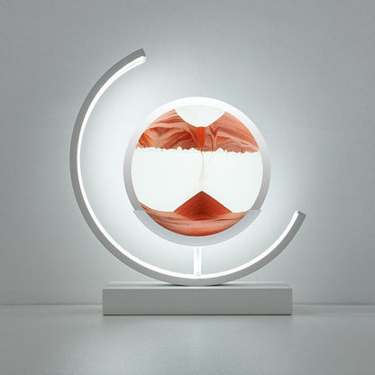 Flowing Sand Art Table Lamp – A Mesmerizing Blend of Light & Motion