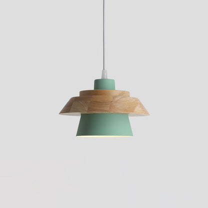 Stone & Wood Pendant Light – Natural Elegance for Modern Interiors