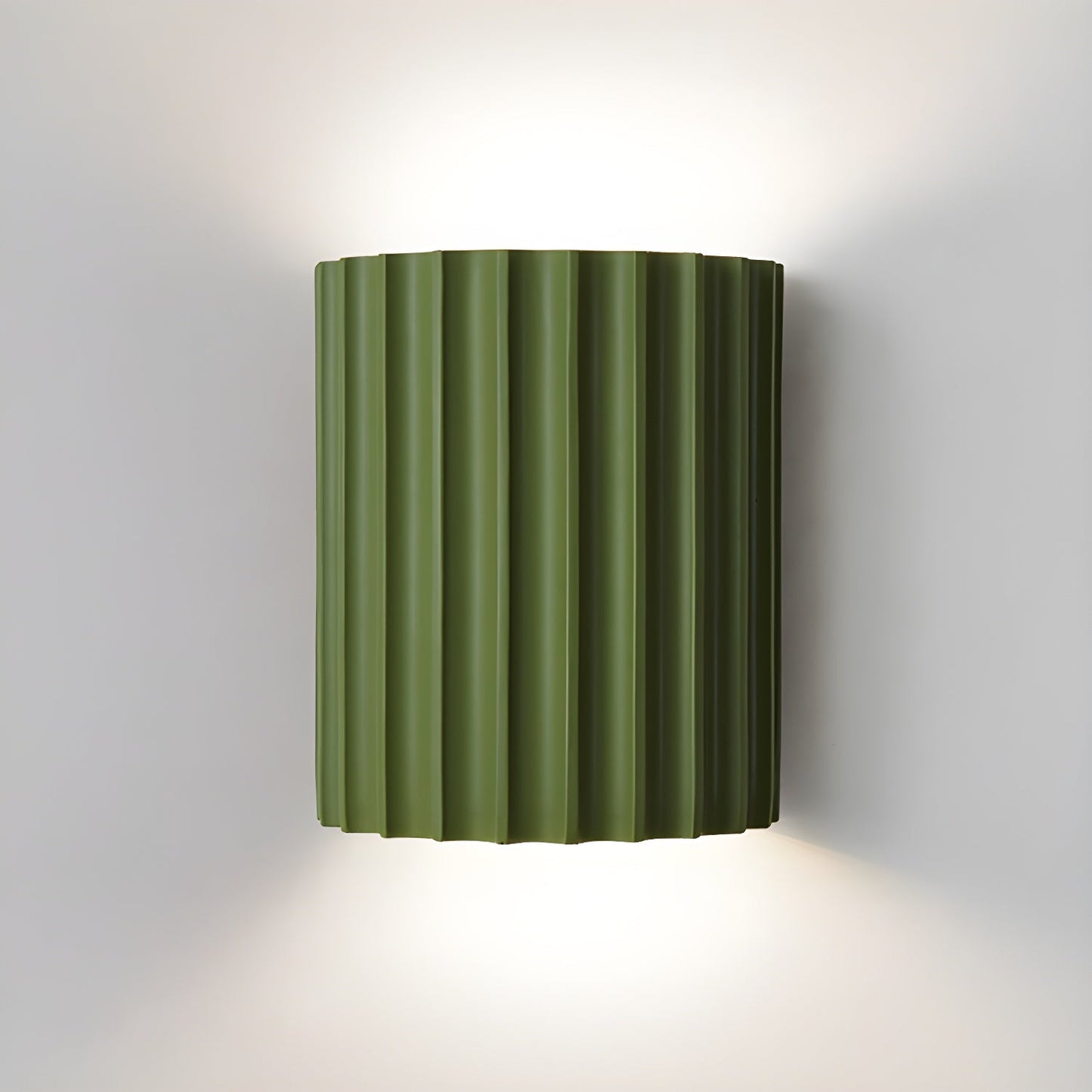 Modern Wavy Wall Light – Stylish Up & Down Resin Design