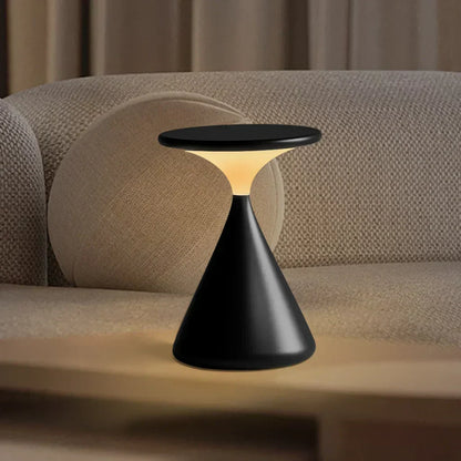 SableLume LED Hourglass Lamp – Elegant, Wireless & Dimmable Lighting