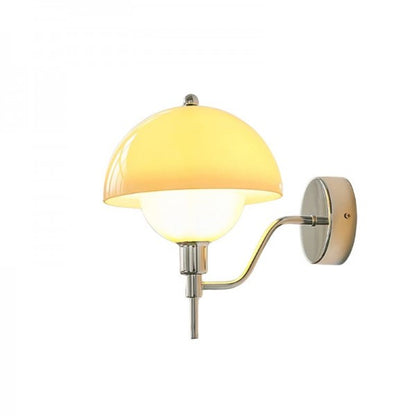 Cream Mushroom Hallway Wall Light – A Touch of Nature-Inspired Elegance