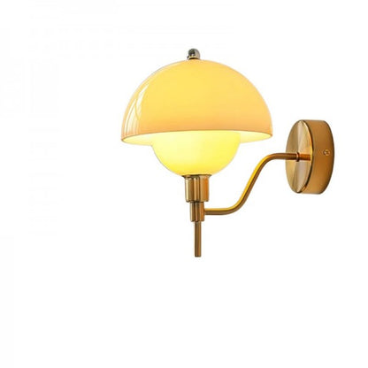 Cream Mushroom Hallway Wall Light – A Touch of Nature-Inspired Elegance