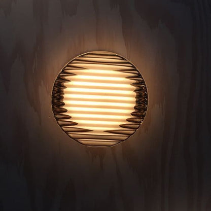 Modern Round LED Wall Light – Sleek Frosted Glass Design for Soft Ambience