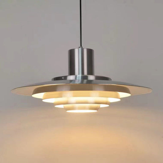 Modern Nordic LED Pendant Light – Sleek Iron & Aluminium Design