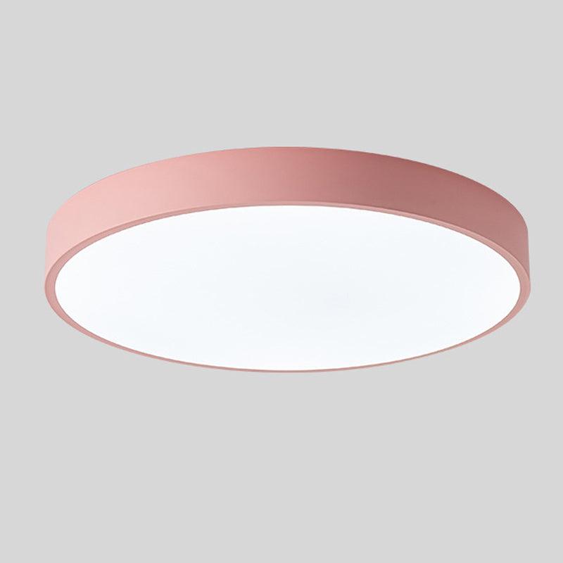 Nordic Wooden Macaroon Ceiling Light – Warm & Minimalist LED Illumination