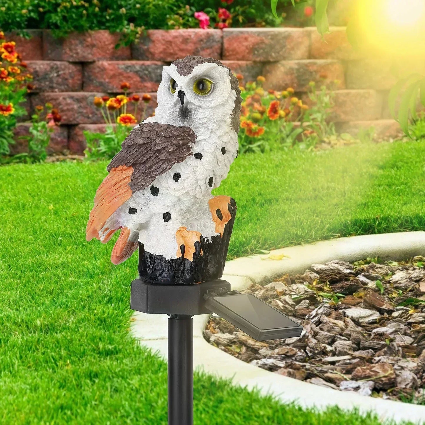 Solar Owl Lamp – Add Enchantment and Warmth to Your Garden