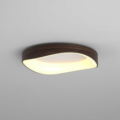 Nordic Wood Grain Ceiling Light – Elegant & Energy-Efficient LED Illumination